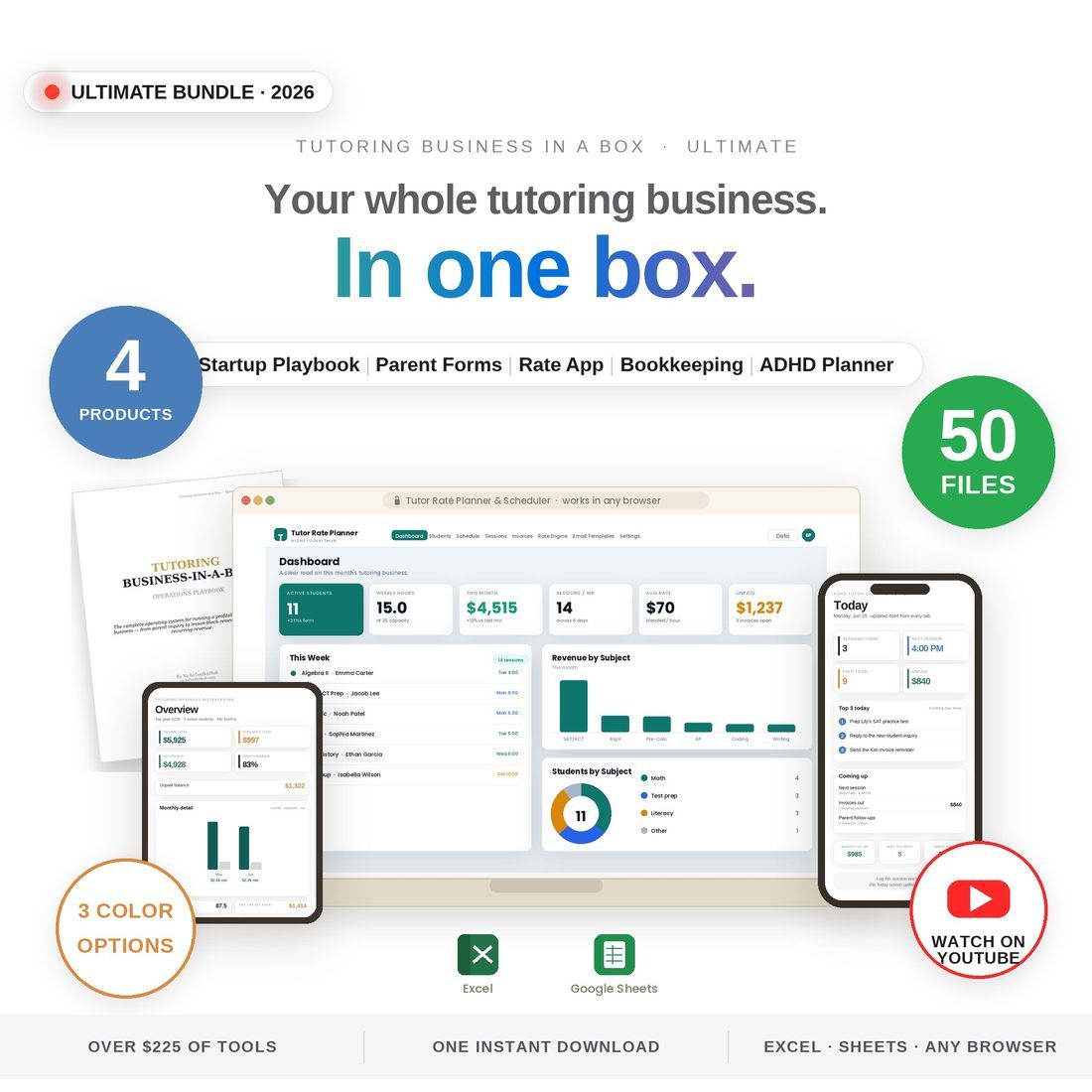 Tutoring Business in a Box — Ultimate Bundle